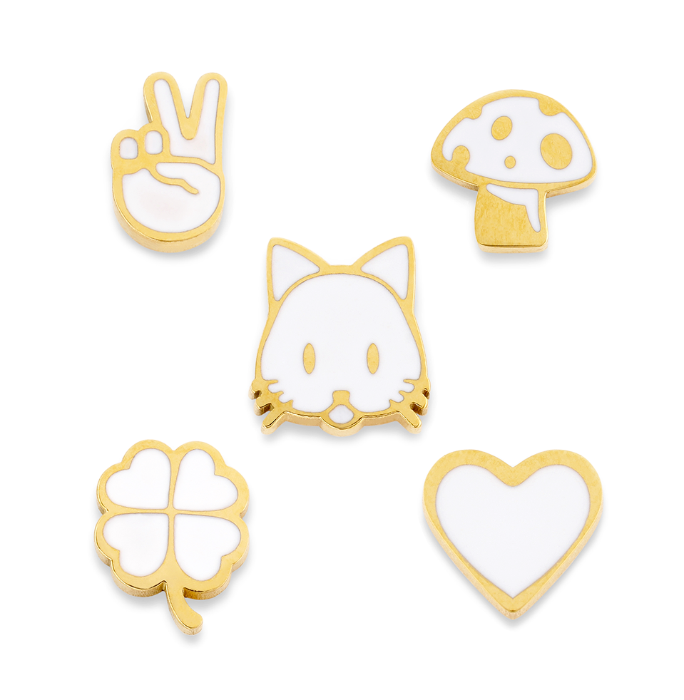 KITSbitz - Enamel Charm Set